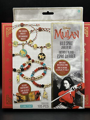 #ad NEW Make It Real MIR4383 Mulan Bold Spirit Jewelry Kit