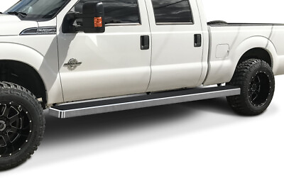 #ad Wheel to Wheel Running Boards 6quot; Fit 99 16 Ford F250 F350 Crew Cab 5.5ft Bed