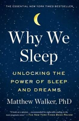 #ad #ad Why We Sleep: Unlocking the Power of Sleep and Dreams Paperback GOOD