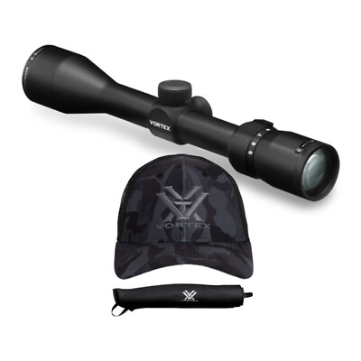 Vortex Diamondback 3 9x40 Riflescope V Plex MOA Reticle with Cover and Hat