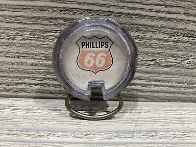 #ad Mitchell Oil Co. Kingston NC Phillips 66 Advertising Keychain Oil Gas Phillips
