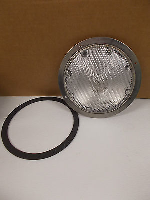 Round RV Luminaire RV Light Lamp VR 2561 KT 8 5 8quot; Wide Fits 7 1 4quot; Hole