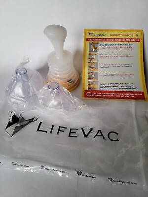 #ad LifeVac Portable Travel and Home First Aid Kits Choking Airway Rescue Devices