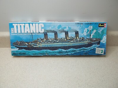#ad Revell RMS Titanic 1:570 Scale Model Ship Kit New Opened Box #H 445