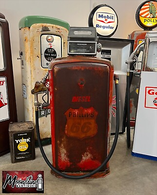 #ad #ad Rustoration 1960’s PHILLIPS 66 Gilbarco Gas Pump Gas amp; Oil