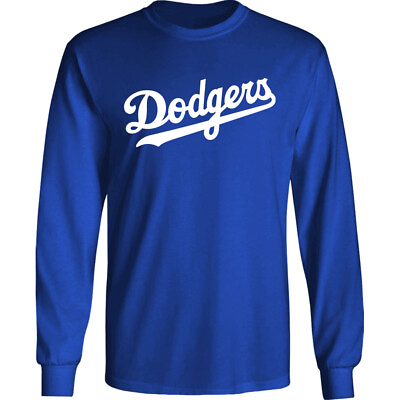 #ad #ad LA Dodgers Long Sleeve T Shirt Los Angeles Men