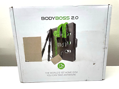 BodyBoss 2.0 Full Portable Home Gym Resistance Bands Workout Open Box