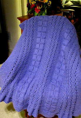 Knit Afghan Pattern Leeza