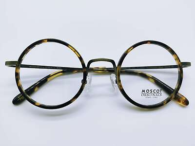 MOSCOT SHIKKER Eyewear Classic Havana Antique Gold 45 23 140