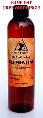 #ad CLEMENTINE ESSENTIAL OIL ORGANIC AROMATHERAPY NATURAL 100% PURE 8 OZ