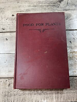 c1930 Antique Agriculture Garden Guide quot;Food For Plantsquot; Illustrated