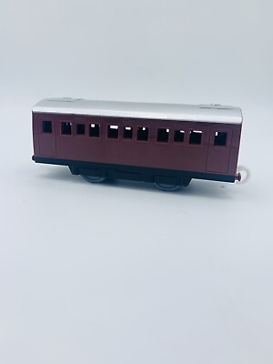 Plarail Thomas amp; Friends Tomy Trackmaster Maroon Red Silver Top Passenger Coach