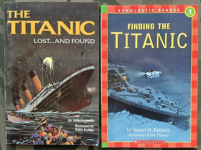 #ad Titanic Book Lot 2