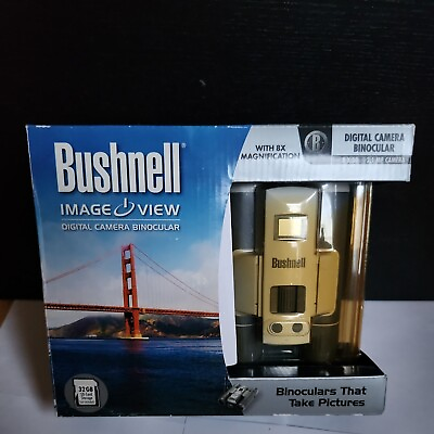 Bushnell Image View 8 X 30 Binoculars And 2.1 MP Camera 118322 New Free Ship
