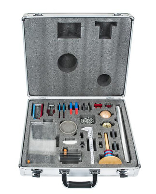 Physics Kit Magnetics Systems 7 Experiments Storage Carry Case Eisco Labs