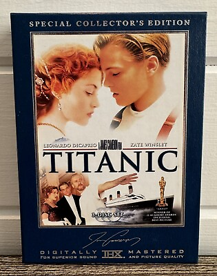 #ad Titanic 1997 DVD Special Collector#x27;s Edition 3 Disc Set