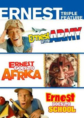 #ad Ernest Triple Feature Ernest in the Army Ernest Goes to School VERY GOOD