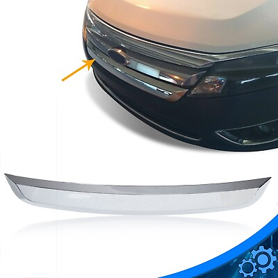 #ad Front Grille Trim Lower Chrome Grill For Ford Fusion 2010 2011 2012 FO1216104C