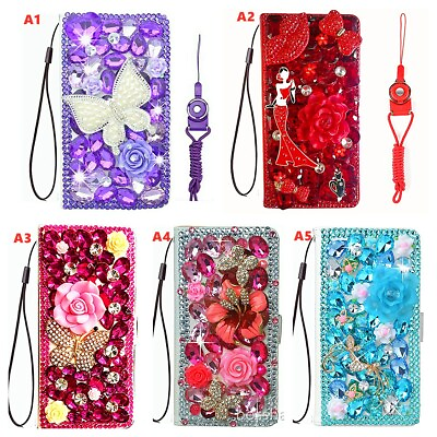For Nokia G300 Phone Case luxury 3D Bling flip Wallet Leather Protective cover
