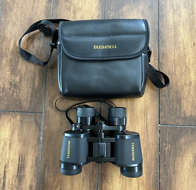 #ad Bushnell 7 15x35 Binoculars 300 ft at 1000 yds AT 7X 13 7016 With Case