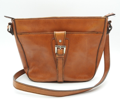Etienne Aigner Vintage Leather Brown Shoulder Bag Purse