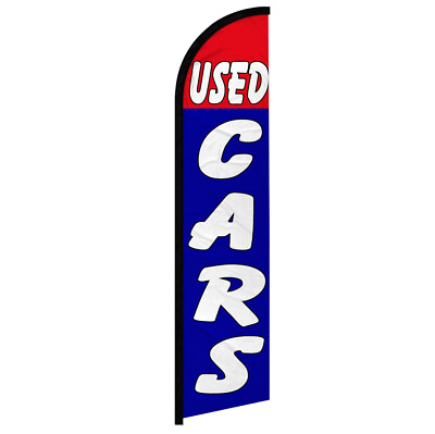 #ad Used Cars Full Curve Windless Swooper Flag Dealership RD BL
