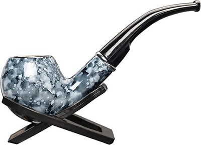 #ad Classic Tobacco Smoking Pipe With Stand Style 4