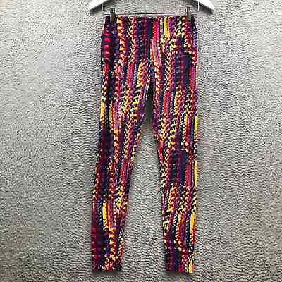 #ad LuLaRoe Leggings Women#x27;s One Size Abstract Multicolor