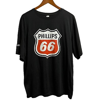 #ad Phillips 66 T Shirt Double Sided Men’s XL