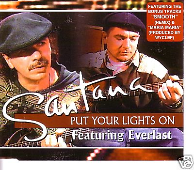 #ad Santana Put Your Lights on w SMOOTH ROB THOMAS REMIX CD Single MARIA Radio MIX