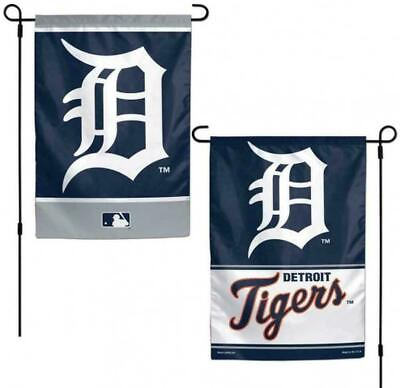 #ad Detroit Tigers 2 Sided Double Sided Garden Flag OUTDOOR RATED US MADE