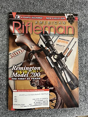 The American Rifleman Magazine December 2012 Vintage