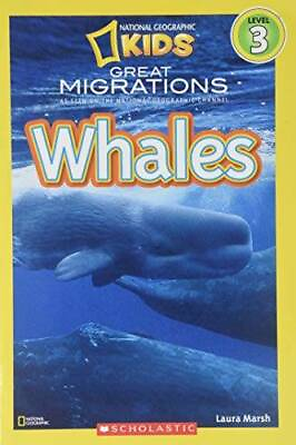 #ad National Geographic Kids Great Migrations Whales Paperback GOOD