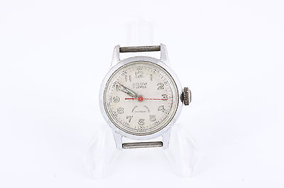 SOLOW 17 JEWELS VINTAGE FOR PARTS amp; REPAIR WATCH FACE ONLY 0381