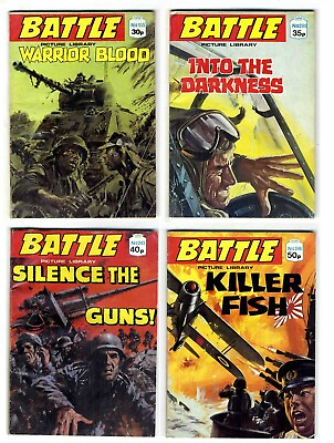 Battle Picture Library Nos. 135 248 1987 1990 Ron Phillips price per copy