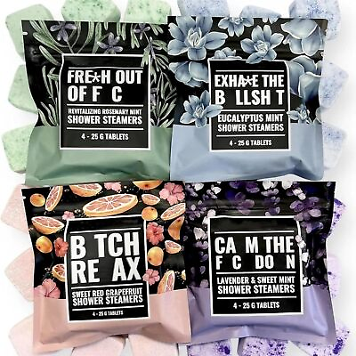 #ad Swear Shower Steamers Gift Set Aromatherapy Spa Kit Self Care Relaxation