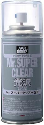 Mr. Hobby B513 Mr. Super Clear Gloss Top Coat Spray Paint 170ml US Fast Ship