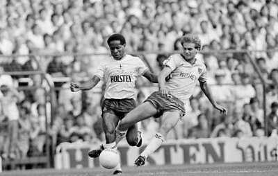 John Chiedozie Dennis van Wijk Tottenham Hotspur v Norwich City 1984 OLD PHOTO