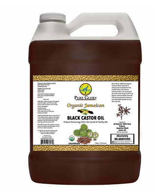 #ad Organic Jamaican Black Castor Oil 100% Real Pure Wholesale Bulk PURE GLORY