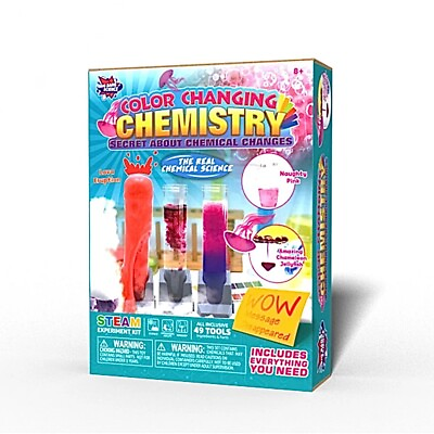 BIG BANG SCIENCE Kids Experiment Educational Color Changing Chemistry Kit DIY 8