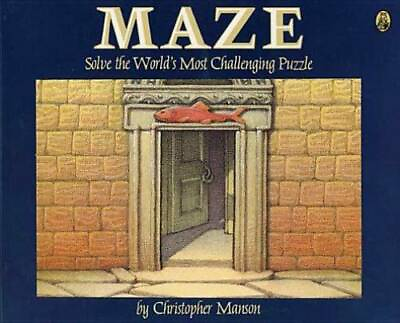 #ad #ad Maze: Solve the World#x27;s Most Challenging Puzzle Paperback GOOD