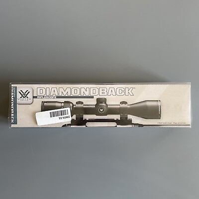Brand New Vortex Optics Diamondback 4 12x40 Rifle Scope MOA V Plex DBK M 04P