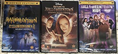 #ad DISNEY HALLOWEENTOWN 1234 DVD COMPLETE COLLECTION SET NEW II RETURN TO HIGH