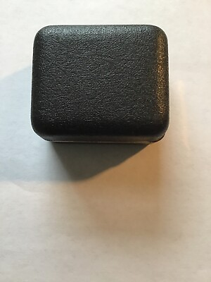 #ad RING BOX EMPTY VINTAGE LUCIEN PICCARD 2”x 1 1 2” BLACKHIGH SCHOOLCOLLEGE RING