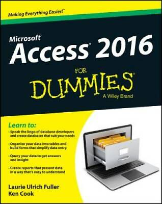#ad Access 2016 For Dummies Access for Dummies Paperback GOOD