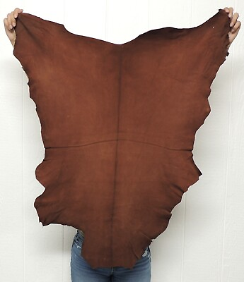 WHISKEY BUCKSKIN Leather Hide for Native Crafts Taxidermy SCA LARP Skin Pelt