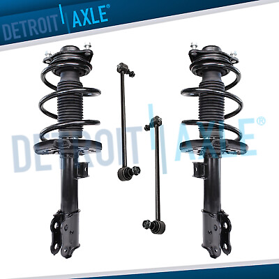 #ad 352mm Front Struts w Coil Spring Assembly Sway Bars for 2011 2012 Kia Optima
