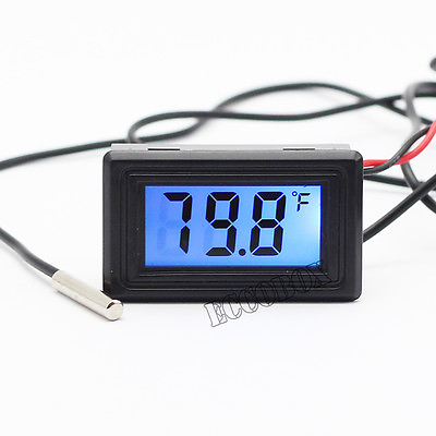 Mini F Digital LCD Thermometer Temperature Meter Gauge Sensor Indoor Outdoor US