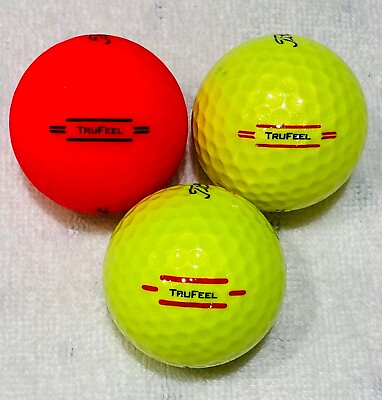 #ad 50 Titleist Trufeel Color Mix 2022 Red amp; Yellow 4A 5A Free Shipping