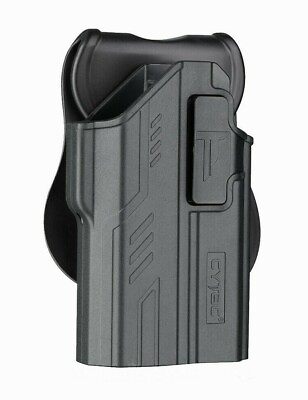 For Glock 17 22 w Light Laser Level 2 OWB Paddle Holster w Quick Release Button